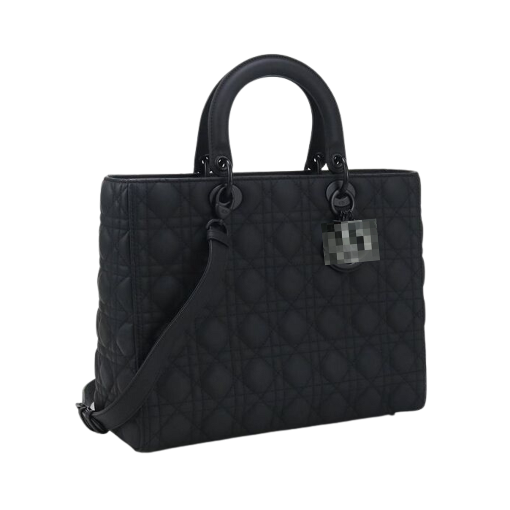 Matte Black Adore Book Tote