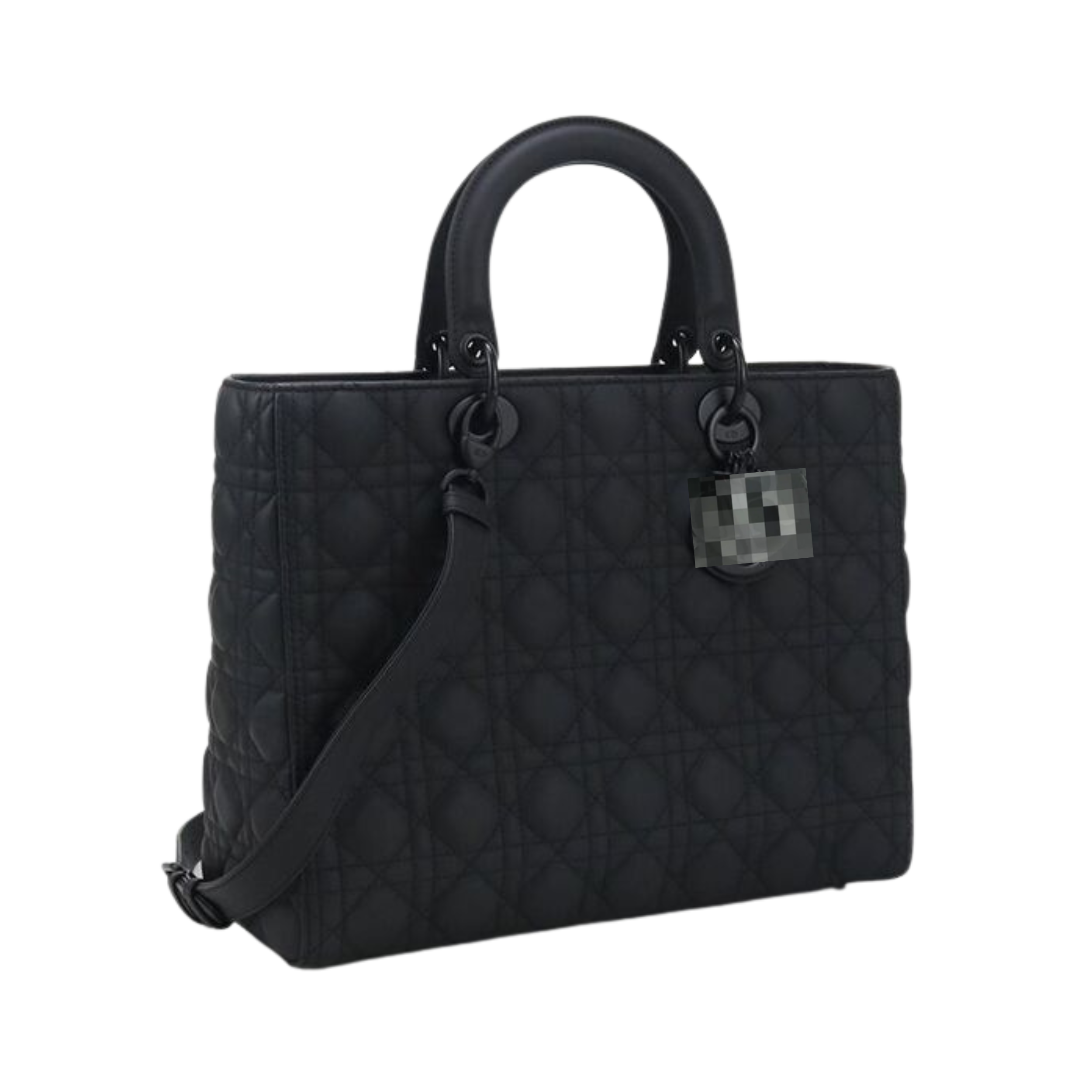 Matte Black Adore Book Tote